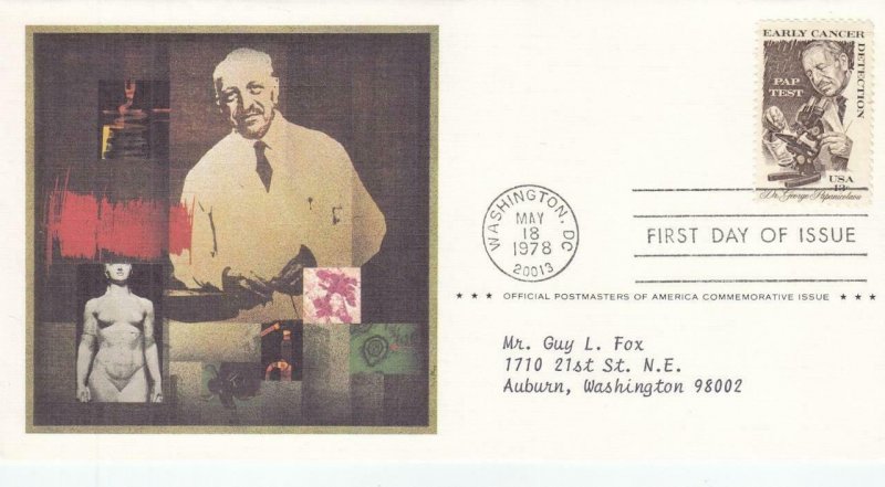 1978, Early Cancer Detection, FDC (D7142)