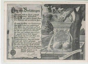 Germany 1947 Helft Machine Slogan monument Memorial Pic Stamps Card ref R 19301