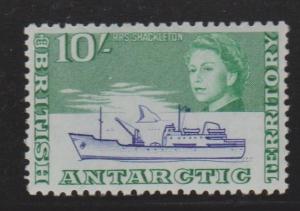 British Antarctic Territory 10/- Hi Value Sc#14 MVLH