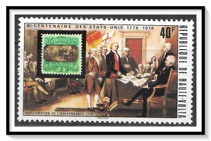 Upper Volta #353 American Bicentennial MH