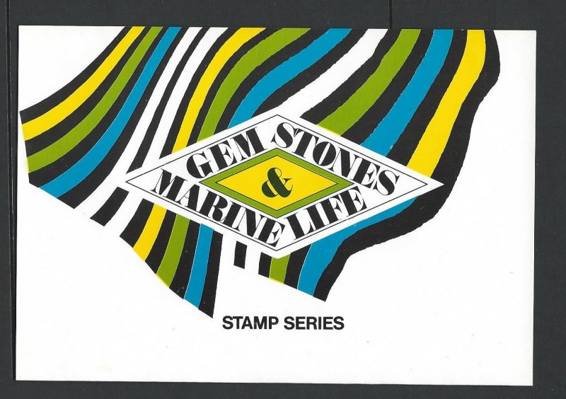 Australia Gem stone Stamp pack july-11-1974 MNH SC 554-561