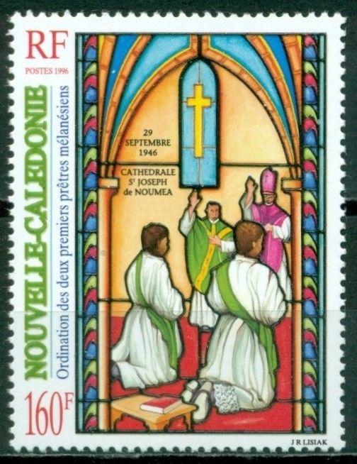 New Caledonia Scott #750 MNH Ordination of the First Melanesian Priest CV$3+