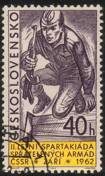 Czechoslovakia#1125 -  Solder hurdling - MNH