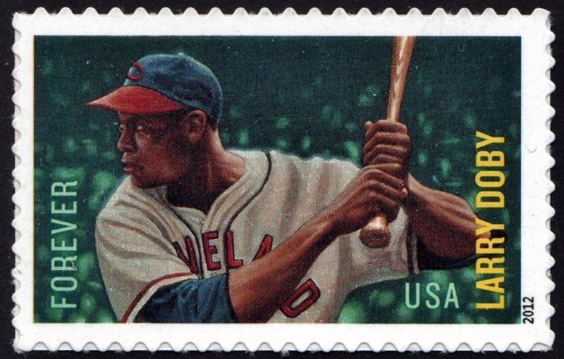 SC#4695 (45¢) Baseball All-Stars: Larry Doby (2012) SA