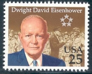 2513 Dwight Eisenhower F-VF MNH single