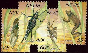 Nevis SC#582-585 MNH VF....Worth a Close Look!