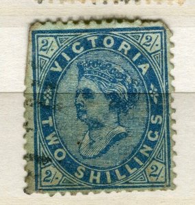 VICTORIA; 1880 early classic QV issue used Shade of 2s. value