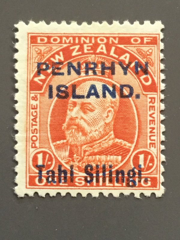 Penrhyn Is. 16 F MH. Scott $ 50.00