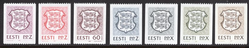 ESTONIA SCOTT 224-230