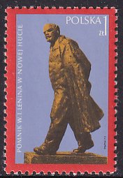 Poland 1973 Sc 1969 Lenin Monument at Nowa Huta Stamp MNH