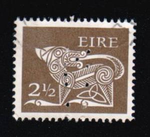 Ireland #294   perfin