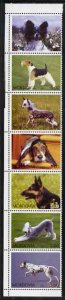 MORDOVIA - 2001 - Dogs #3 - Perf 7v Sheet - Mint Never Hinged - Private Issue