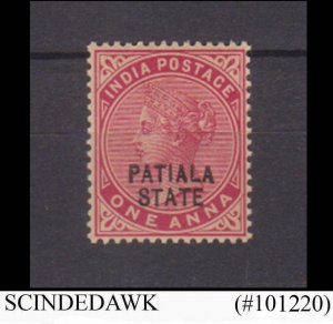 PATIALA STATE - 1899-1902 QV SG#34 1a carmine OVPT - 1V MNH