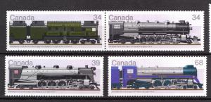 Canada Scott # 1118 - 1121 - MNH  