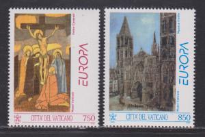 Vaticane Scott # 932-33 MNH