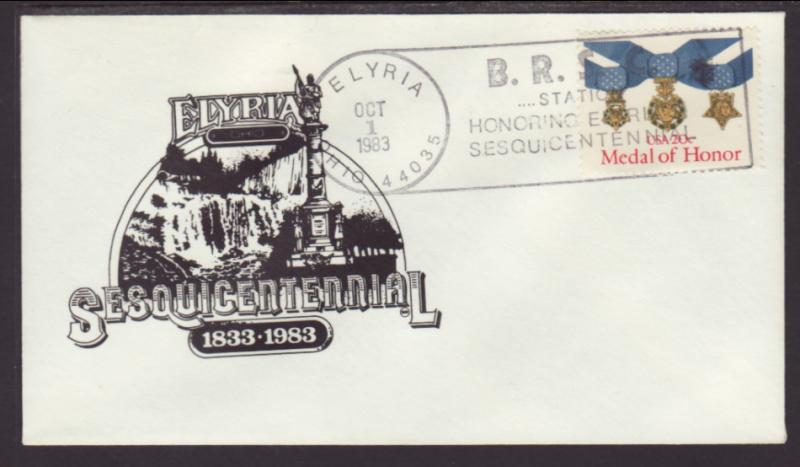 Sesquicentennial Elyria,OH 1983 Cover BIN