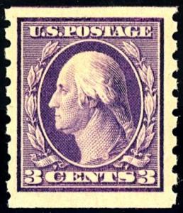 U.S. #394 MINT OG NH APS Cert