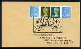 Postmark - Great Britain 1972 cover bearing special cance...