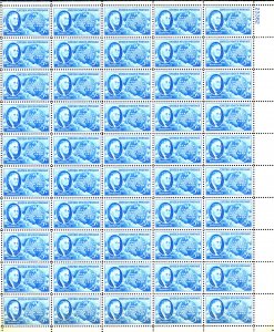 U.S. #933 MINT OG NH FULL SHEET OF STAMPS