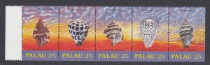 Palau 212-6 Seashells mnh