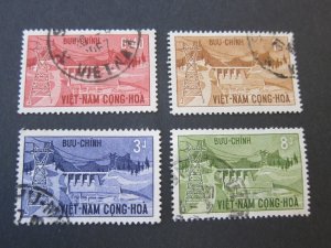 Vietnam 1964 Sc 227-30 set FU