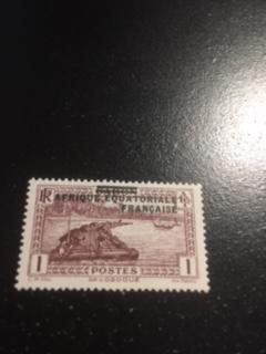 French Equatoriale Africa sc 1 MH