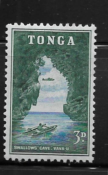 TONGA, 103, MINT HINGED, SWALLOWS CAVE