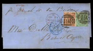 British Commonwealth - Great Britain #43,48 Cat$400+ (for the 1sh on cover), ...