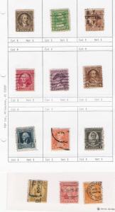 SCOTT# 704-715, WASHINGTON BICENTENNIAL ISSUE