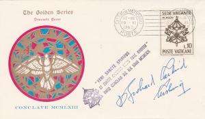 US  Cardinal Richard Cushing  Signed Cover  (A16390L)