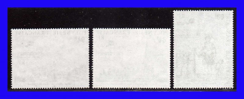 1991 - Polinesia Francesa - Scott 560 / 562 - PO- 118