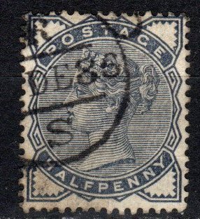 Great Britain #98  F-VF Used CV $9.00 (X1184)