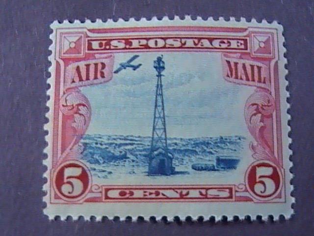 U.S. # C11--MINT NEVER/HINGED---- AIR-MAIL----CARMINE & BLUE-----1928