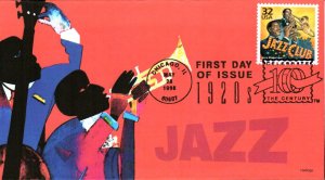 #3184k Jazz Flourishes Heritage FDC