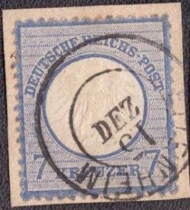 Germany 10 1872 Used