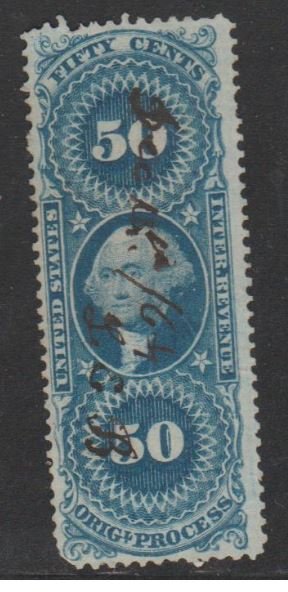 U.S. Scott #R60c Revenue Stamp - Used Set of 5 - IND