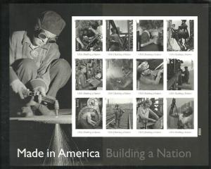 #4801 New Made in America Building a Nation Full Sheet Mint NH