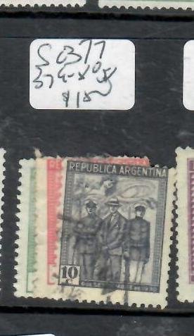 ARGENTINA SC 377, 379-380    VFU    P1029H