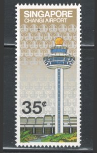 Singapore 1981 Changi Airport Opening 35c Scott # 383 MNH