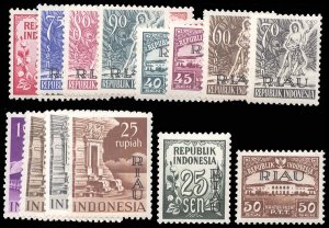 INDONESIA-RIAU ARCH. 1-22  Mint (ID # 90834)