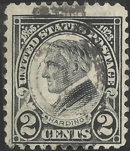 # 610 Used Black Warren G. Harding