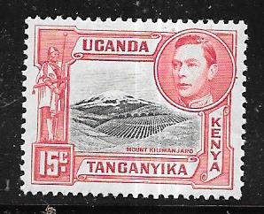 Kenya,Uganda,Tanganyika #-72   15c   (MLH  CV $4.25