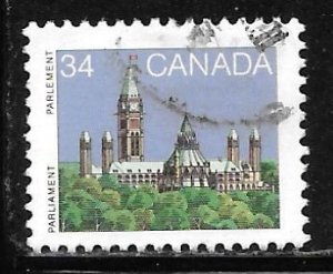 Canada 925as: 34c Parliament, used, F-VF
