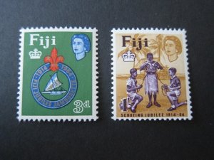 Fiji 1964 Sc 206-7 set MNH