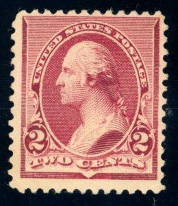 US Stamp #219D Washington 2c - PSE Cert - MNG