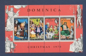 DOMINICA - Scott 30 -  MNH S/S - Christmas 1970