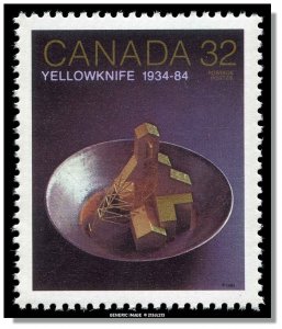 Canada - 1009 MNH - Gold mine head frame in pan (1984) 32¢