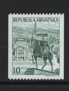 Croatia   #124  MNH  1992  statue of King Tomislav