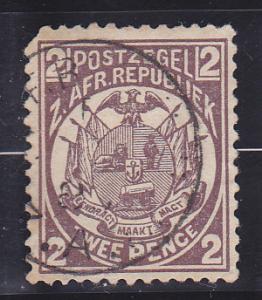 Transvaal  Scott#  125  Used