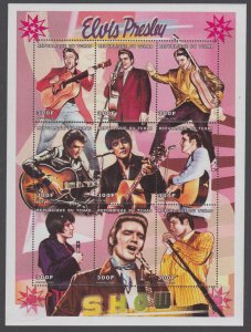 Chad 846 Elvis Souvenir Sheet MNH VF